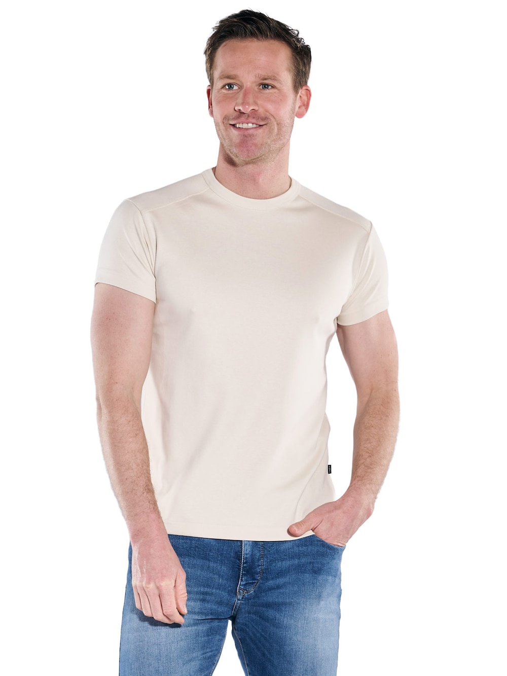 engbers Herren T-Shirt My Favorite organic , Beige