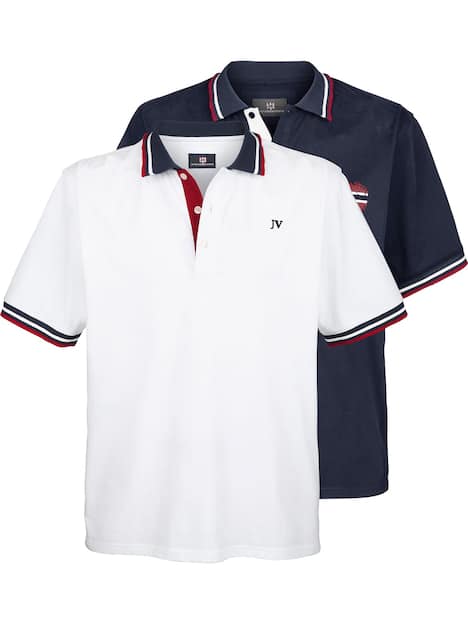 Poloshirts, Set Van 2 JOHAN