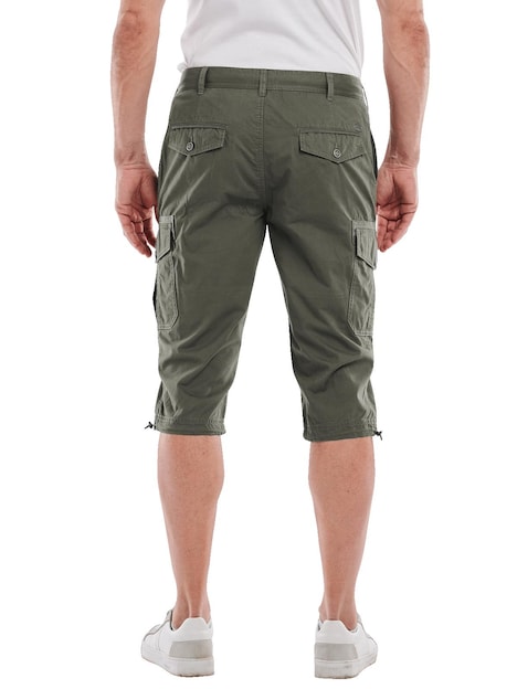 Herren Capri-Hose regular , Khaki