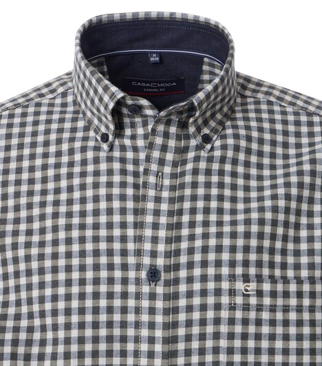 Freizeithemd kariert Casual Fit