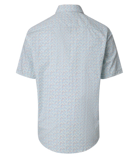 Freizeithemd Kurzarm Print Casual Fit
