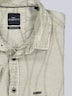 Herren Kurzarm-Hemd mit Struktur und Comfort-Stretch , Khaki