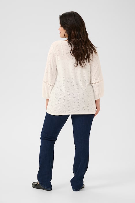 Langarm-Bluse Regular fit