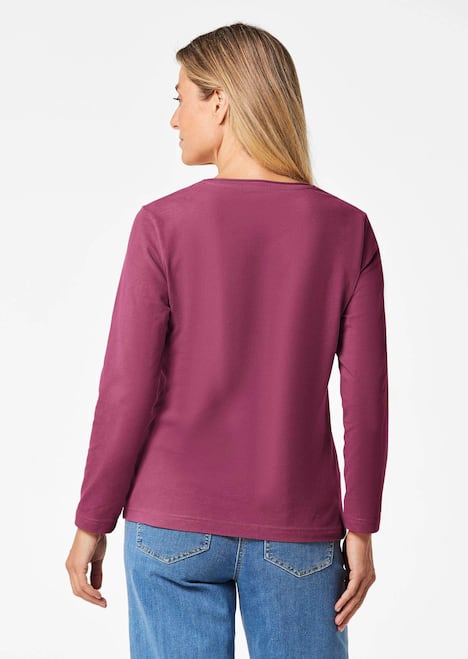 T-Shirt mit Rundhals