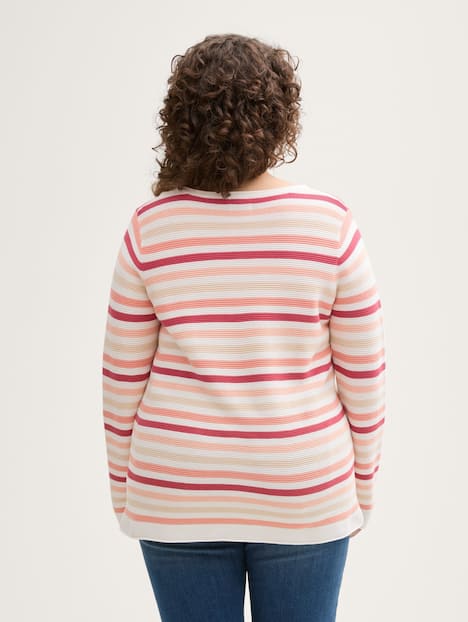 Strickpullover mit Bio-Baumwolle