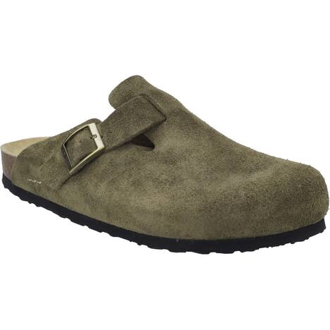 Herren Clog Josef 04, oliv