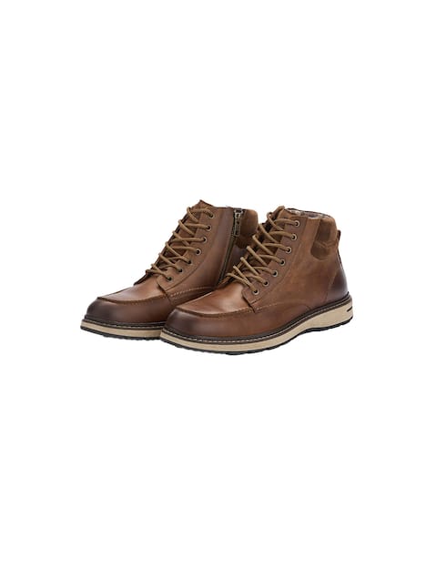 engbers Herren Boots aus Leder , Braun