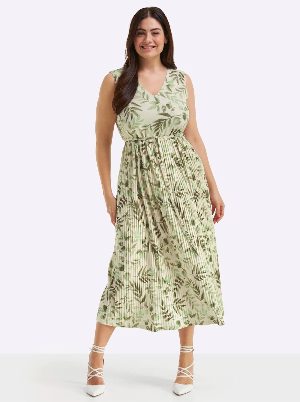 Jersey-Kleid Ärmellos