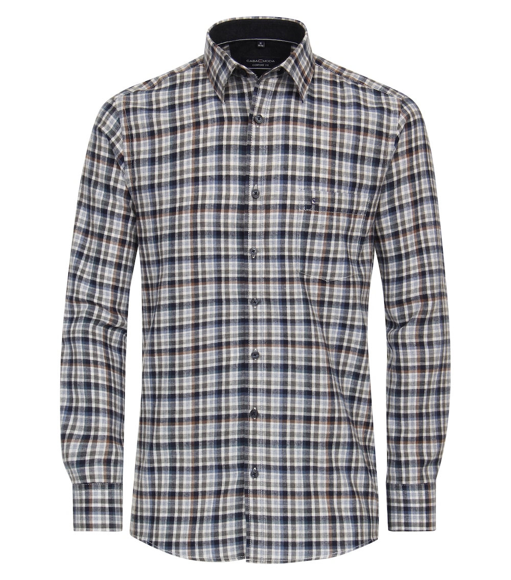 Freizeithemd kariert Comfort Fit