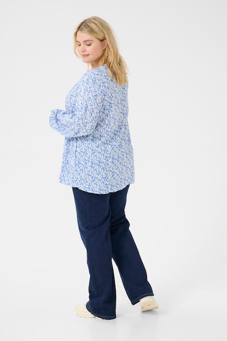 Langarm-Bluse Regular fit