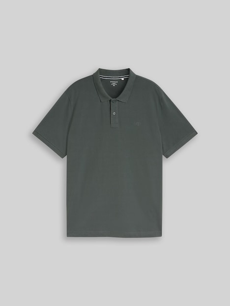 Piqué Poloshirt mit Logo-Stickerei