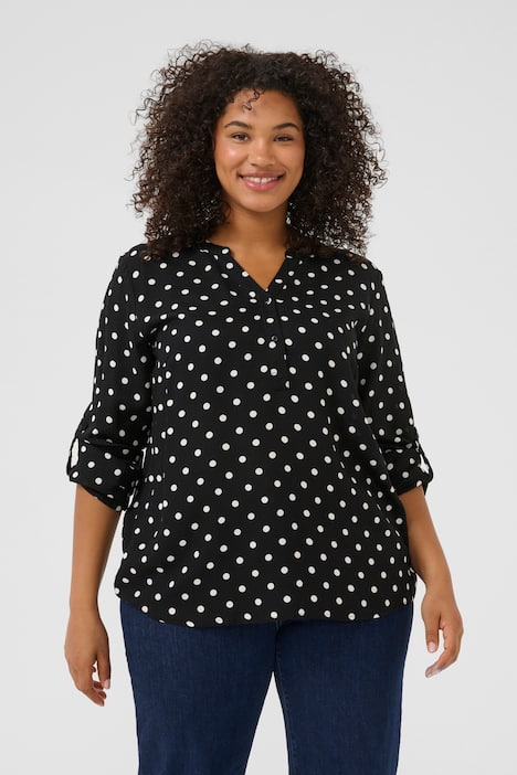 Langarm-Bluse Regular fit