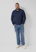 Leichter Pullover mit Snood-Kragen und Logo-Detail