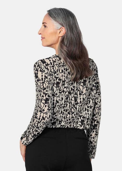 Elegantes Blusenshirt mit V-Ausschnitt