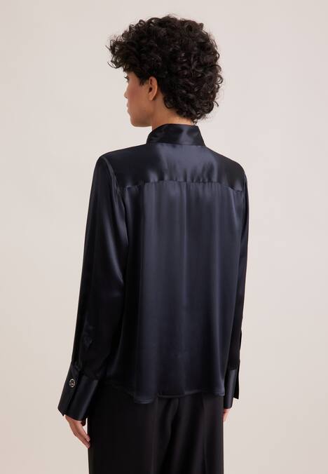 Damen Klassische Bluse - Uni