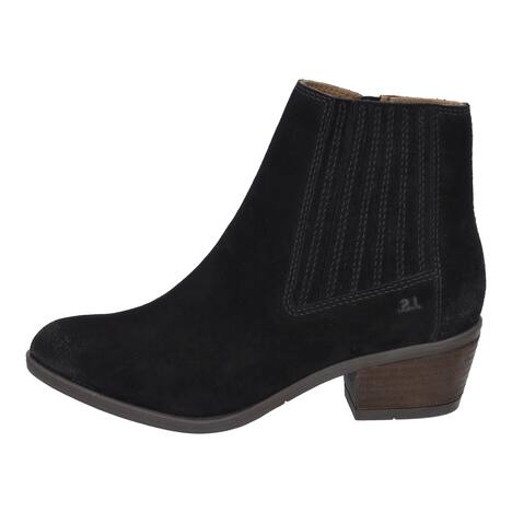 Damen Stiefelette Daphne 44, schwarz