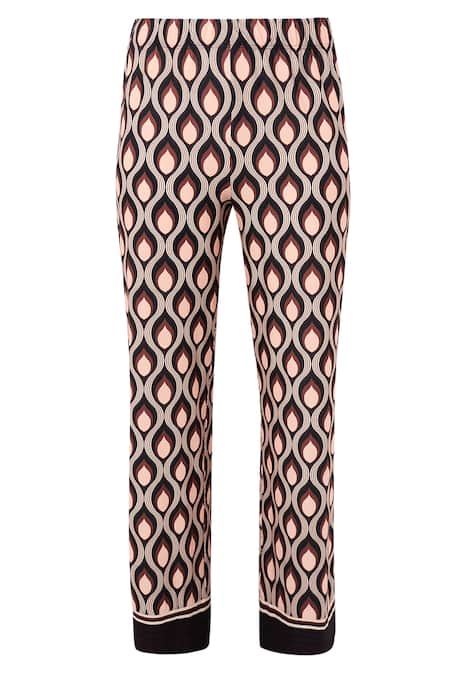 Broek met een elastieken tailleband