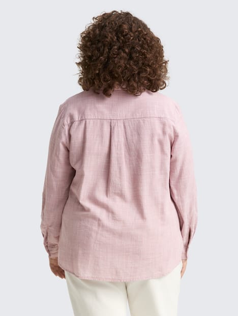 Bluse mit Brusttaschen