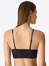 Schiesser Damen Bustier Invisible Soft Lace schwarz