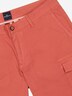 Herren Cargo-Bermuda regular , Rostorange
