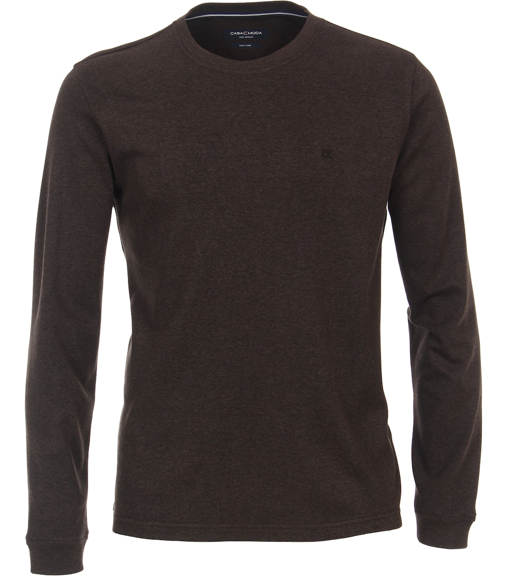 T-Shirt Langarm uni