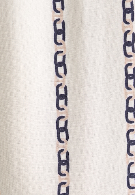 Damen Hemdbluse - Kettenprint