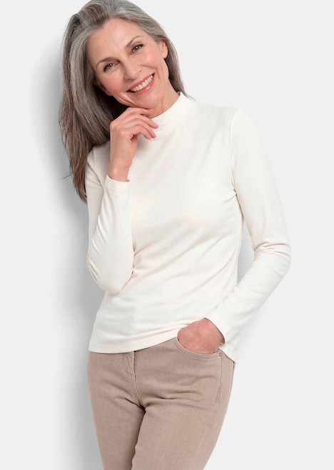 Katoenen shirt met lange mouwen