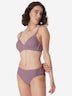 Schiesser Damen Slip Essentials 6-Pack mauve,beige