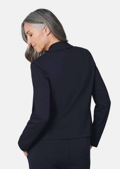 Leichte Jacke mit Stehkragen in rot