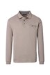 Polo-Shirt Langarm uni