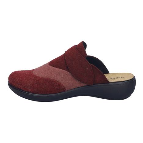 Damen Hausschuh Korsika 308, bordeaux-multi