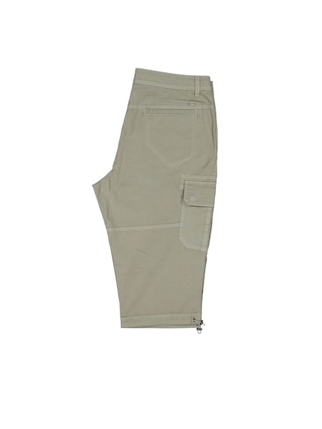 Herren Capri Cargo Shorts aus Baumwolle , Khaki