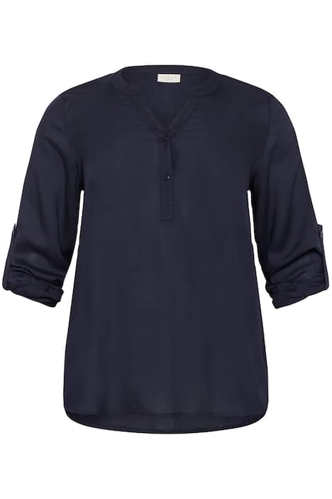 Langarm-Bluse Regular fit