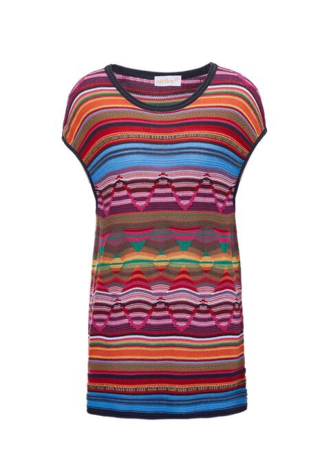 Bequemes Top mit schönem Dessin