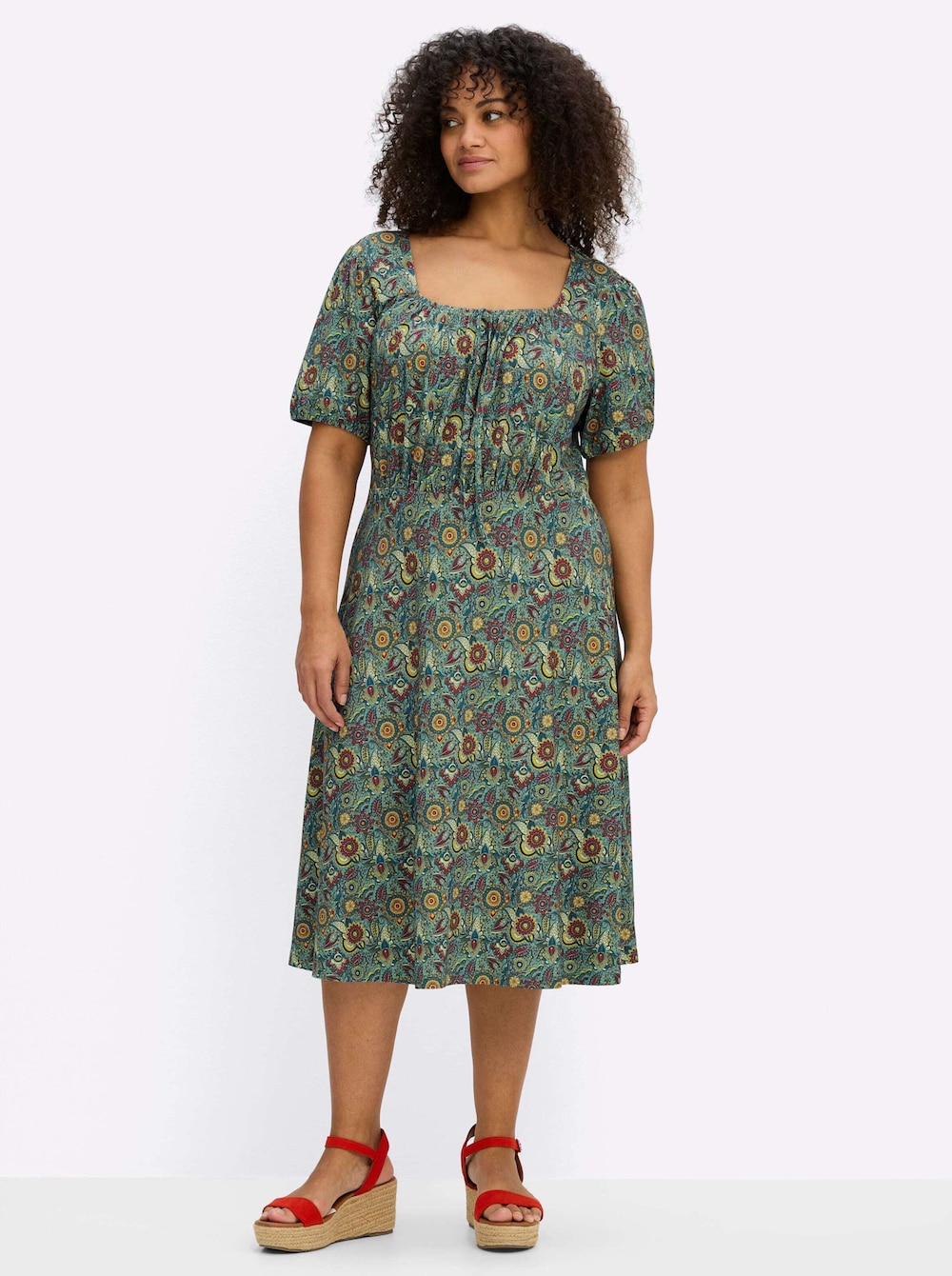 Jersey-Kleid Kurzarm
