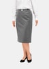 GOLDNER Rok met scheerwol Klassieke scheerwollen rok met elastische tailleband