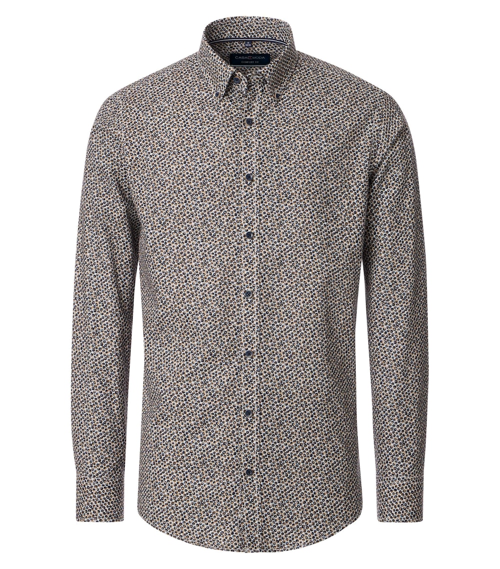 Freizeithemd Print Comfort Fit