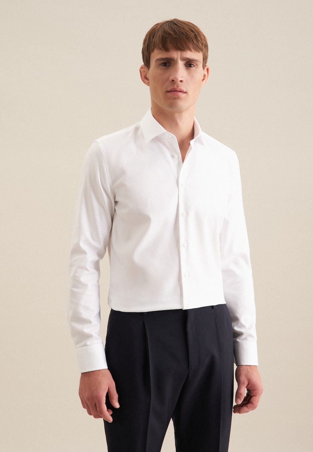 Herren Business Hemd - Uni