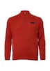 Pullover aus Strukturstrick mit Troyer-Kragen