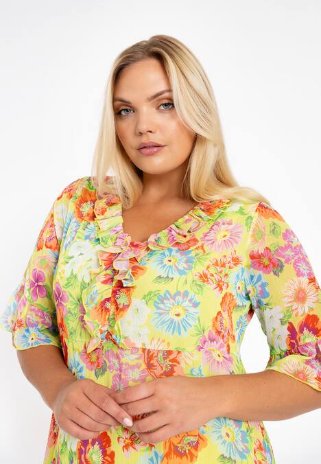 Kleid mit Blumenmuster