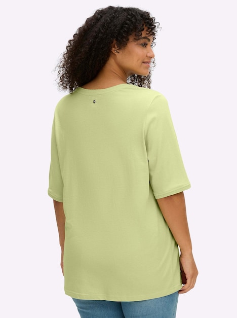 Shirt Kurzarm Ohne Kragen