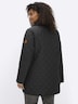 Steppjacke Steppjacke mit Cord-Akzenten Langarm Umlegekragen
