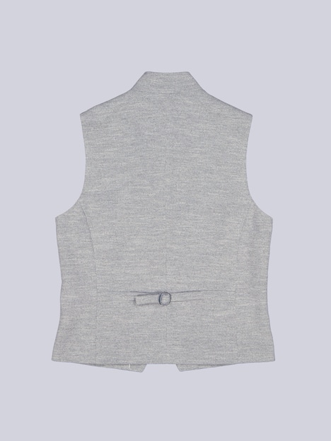 engbers Herren Sakko-Weste slim fit , Hellgrau