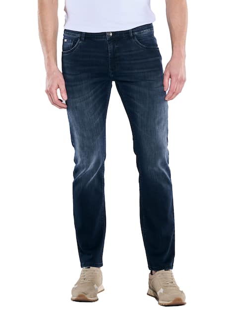 engbers Herren Super-Stretch-Jeans regular , Marineblau