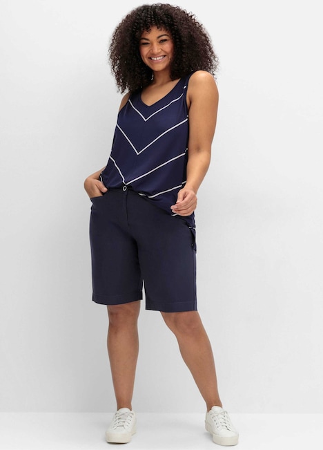 Bermuda Bermudas in Chino-Optik Formbund Uni