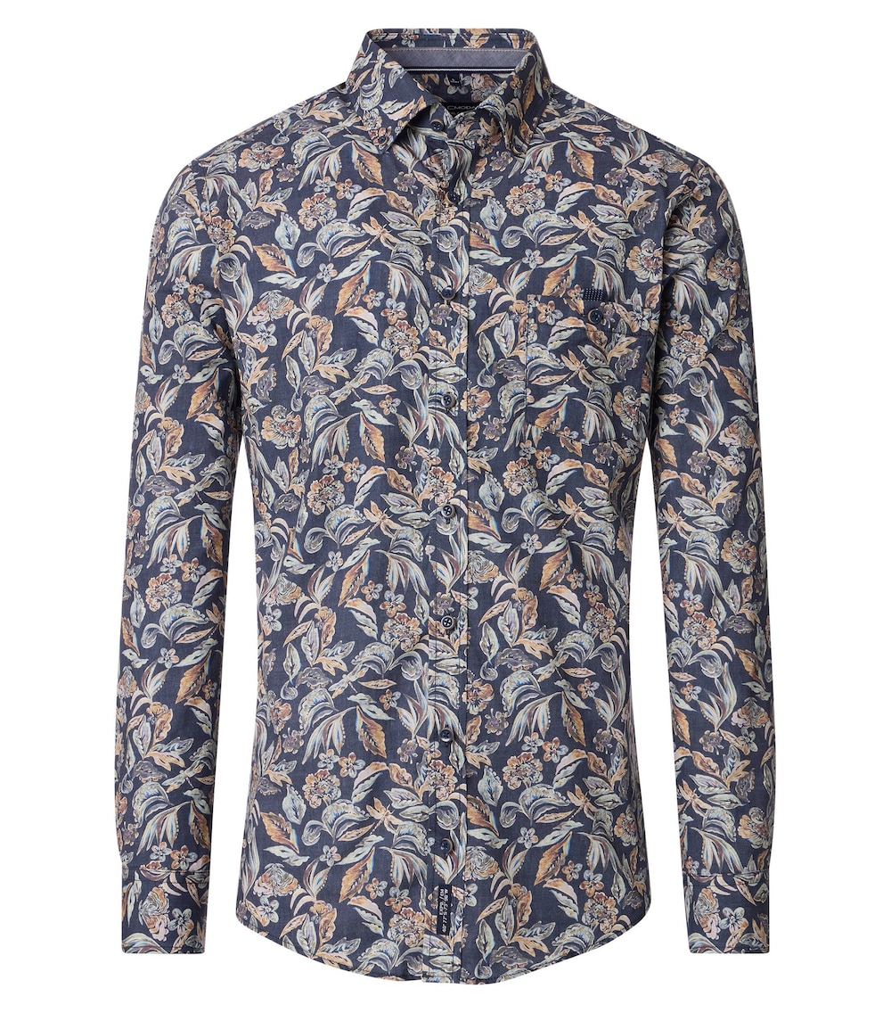 Freizeithemd Print Casual Fit