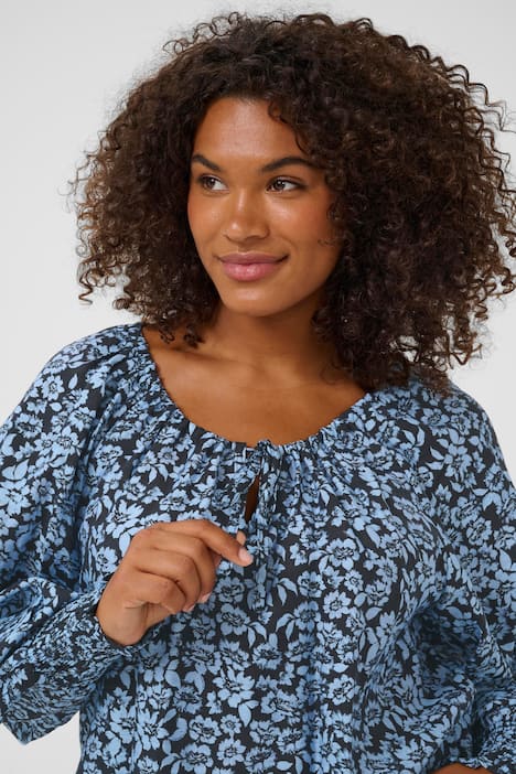 Langarm-Bluse Regular fit