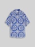 Loose Fit Bluse mit Leinenanteil
