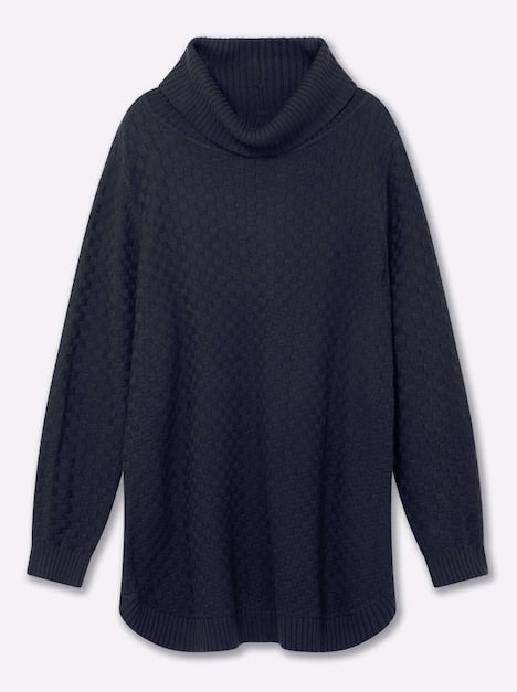 Pullover Langarm Rollkragen