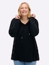 Sweatshirt Langarm Uni Mit Kapuze